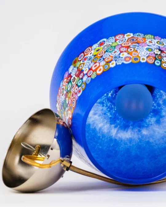 Lampa szklana millefiori, Włochy - obrazek 4