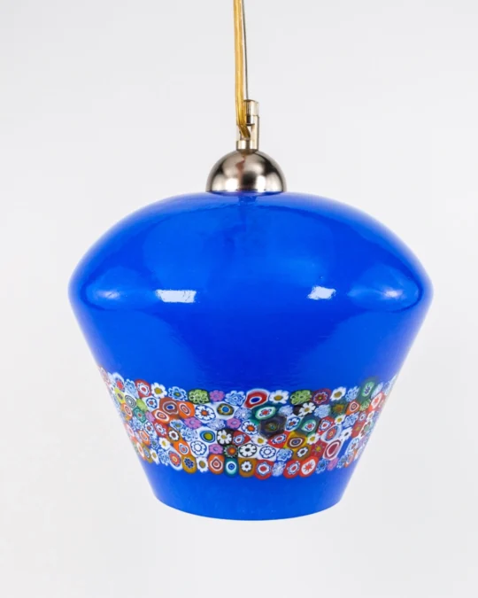 Lampa szklana millefiori, Włochy - obrazek 2